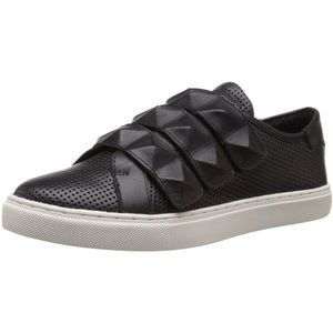 Rebecca Minkoff Becky Leather Sneaker in Black